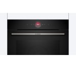 BOSCH Four encastrable pyrolyse HBG7741B1, Série 8, 14 modes de cuisson, Air Fry