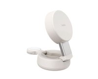 Belkin UltraCharge Pro Smartphone, Smartwatch Blanc Secteur Recharge sans fil Charge rapide Intérieure
