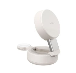 Belkin UltraCharge Pro Smartphone, Smartwatch Blanc Secteur Recharge sans fil Charge rapide Intérieure