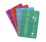 Répertoire reliure intégrale 11x17 cm 180 pages petits carreaux - Assortis