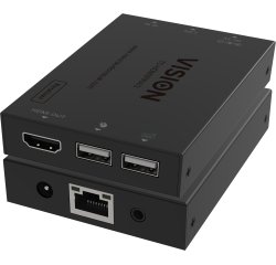 Vision HDMI-over-IP Transmitter Émetteur AV Noir