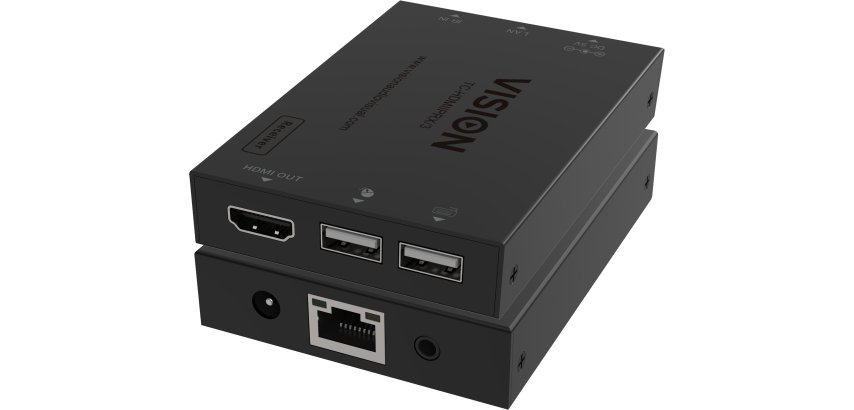 Vision HDMI-over-IP Transmitter Émetteur AV Noir