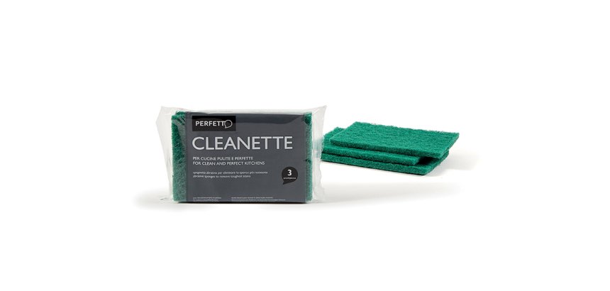 Perfetto 0238 Panno per la Pulizia Poliestere Verde 3 pz