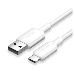 Vention CTQWF cable USB USB 2.0 1 m USB A USB C 0,48 Gbit/s 60 W Blanco