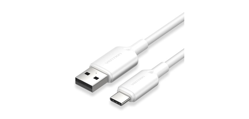 Vention CTQWF cable USB USB 2.0 1 m USB A USB C 0,48 Gbit/s 60 W Blanco