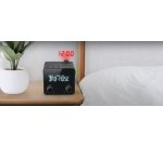 Radio-réveil Muse M-189 CDB avec projection de l'heure FM / DAB+ Noir