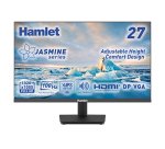 Hamlet HM27JF-VDR computer monitor 68.6 cm (27") 1920 x 1080 pixels Full HD LED Black