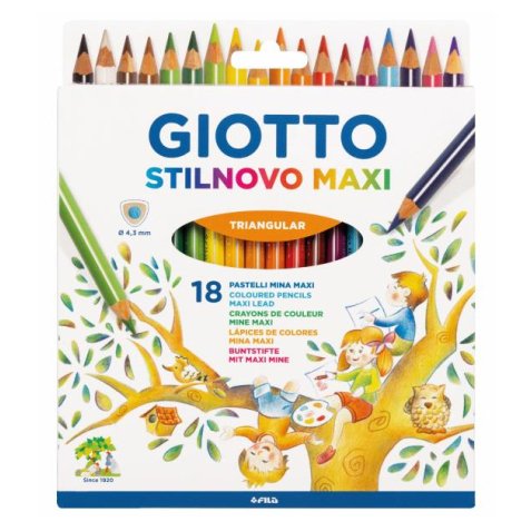 Giotto F226200 colour pencil Assorted colours 18 pc(s)