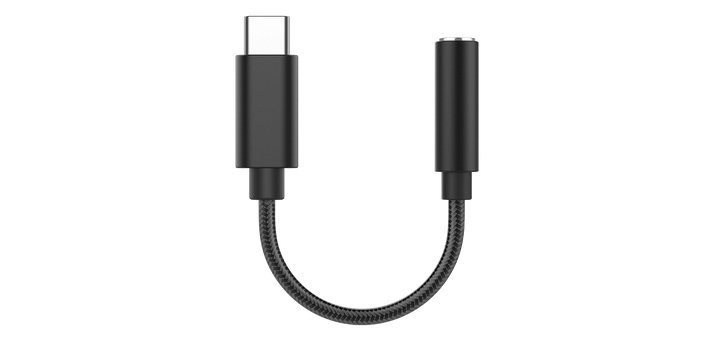 Fairphone ACADAP-3ZW-WW1 changeur de genre de câble USB-C Mini Audio Jack Noir