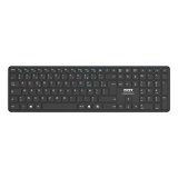 Port Designs 900903-R-UK clavier Maison Bluetooth QWERTY Anglais britannique Noir