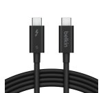 Belkin INZ005HQ1MBK Câble Thunderbolt 1 m 120 Gbit/s Noir