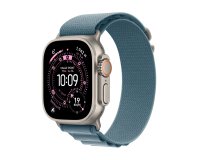 Apple Watch Ultra 3 OLED 49 mm Numérique 422 x 514 pixels Écran tactile 5G Titane Wifi GPS (satellite)