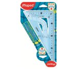 Équerre maped flex 60 degrés graduée 21cm incassable