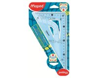 Équerre maped flex 60 degrés graduée 21cm incassable