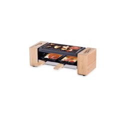 LITTLE BALANCE Raclette Multifonction Raclette 2 personnes bois