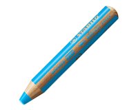 Crayon multi talents stabilo woody 3 in 1 cyan
