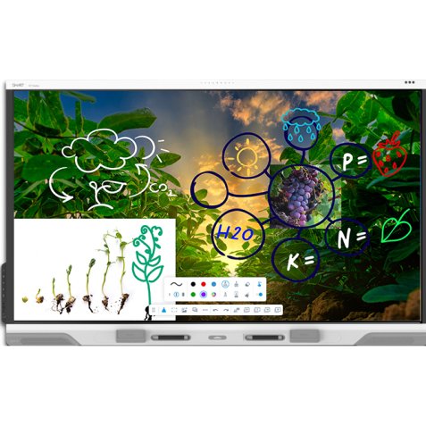 SMART Technologies RX265-5A tableau blanc interactif 165,1 cm (65") 3840 x 2160 pixels Écran tactile USB / Bluetooth