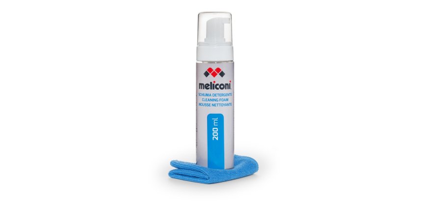 Meliconi C200 FOAM LCD/TFT/Plasma Spruzzo e panno asciutto per la pulizia dell'apparecchiatura 200 ml