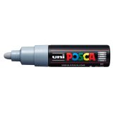 Marqueur peinture posca pc7m pointe large conique encre    inodore couvrante miscible    tous supports coloris gris