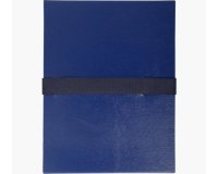 Chemise dos extensible balacron et sangle scratch. - Bleu foncé