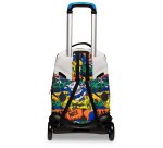 Seven 20C202302-519 zaino Zaino scolastico Multicolore Poliestere
