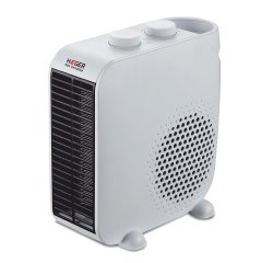 Haeger FH-200.013A calefactor eléctrico Interior Negro, Blanco 2000 W