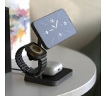 ZENS Office Charger Pro 3 Casques, Smartphone, Smartwatch Noir Secteur Recharge sans fil Charge rapide Intérieure