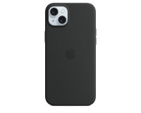 Apple iPhone 15 Plus Silicone Case with MagSafe - Black