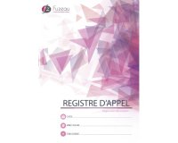 Registre appel journalier éditions fuzeau couverture 250g/m2 a4 210x297mm non découpé