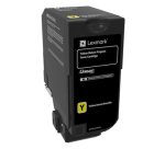 Lexmark 74C20Y0 toner cartridge 1 pc(s) Original Yellow