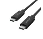 Belkin INZ004BT2MBK câble USB USB4 Gen 2x2 2 m USB C Noir