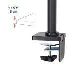 Ergotron NX Series NX MONITOR ARM BLACK 86,4 cm (34") Bureau Noir