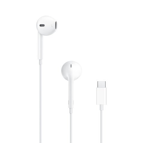 Apple EarPods (USB-C) Headset Bedraad In-ear Oproepen/muziek USB Type-C Wit