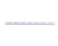 Bande metallique maul standard longueur 1m avec 4   aimants coloris blanc