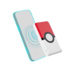 OTL Technologies Pokemon Pokeball 5000 mAh Rosso, Bianco