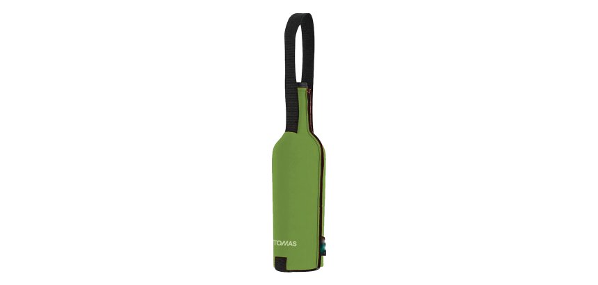 Muitomas BOTTLEHOLDERGN portabottiglie Verde Neoprene 1 bottiglia/bottiglie