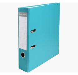 Classeur levier exacompta a4 polypropylène 22/10e dos 80mm coloris vert clair