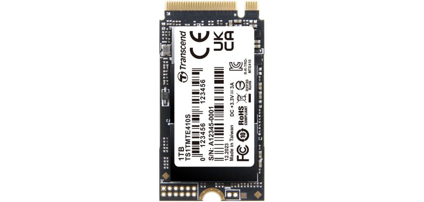 Transcend PCIe SSD 410S 1 To M.2 PCI Express 4.0 NVMe 3D NAND