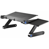 DLH Support ergonomique - table de lit pliable pour ordinateur portables et tablettes