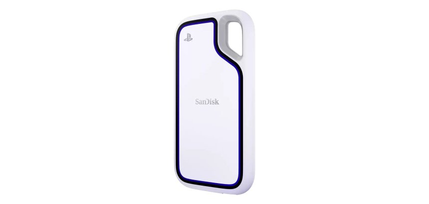 SanDisk SDSSDE62P-2T00-G25 lecteur à circuits intégrés externe 2 To USB Type-C 3.2 Gen 2 (3.1 Gen 2) Blanc