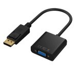 DLH DY-TU4941B changeur de genre de câble DisplayPort VGA Noir