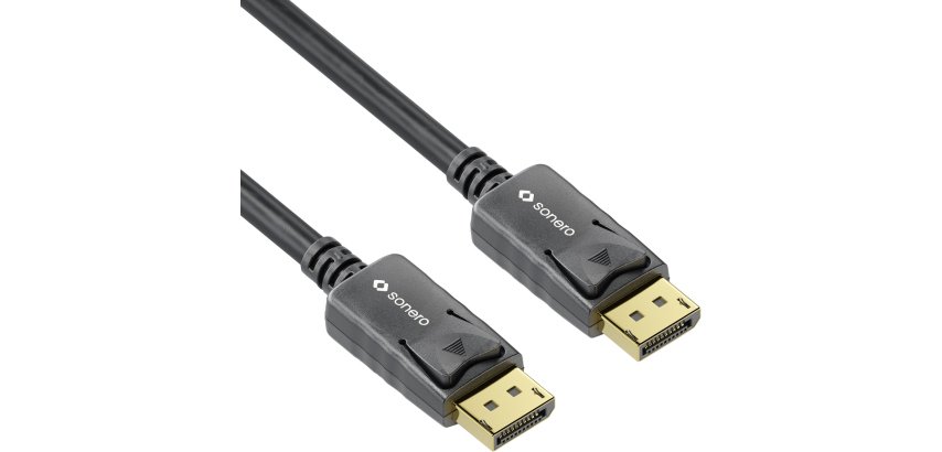 sonero 8K Displayport Kabel 1.4v 1,5 m Noir