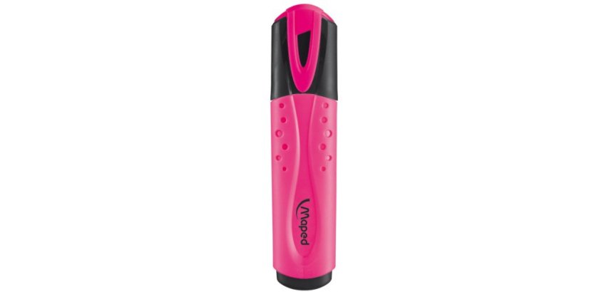 Surligneur fluo pep's classic maped coloris rose