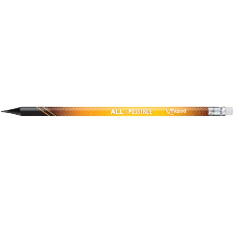 Crayon graphite BLACK'PEPS ENERGY, dureté: HB, pot 72