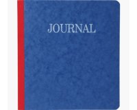 Piqûre 21x19cm journal folioté 80 pages - Couleurs assorties