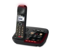 Panasonic Telefono cordless digitale amplificato con segreteria telefonica KX-TGM420