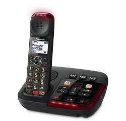 Panasonic KX-TGM420EXB telephone DECT telephone Caller ID Black