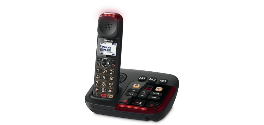 Panasonic KX-TGM420EXB telephone DECT telephone Caller ID Black