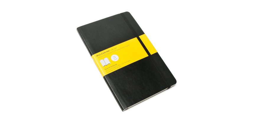 Moleskine 40222 writing notebook 192 sheets Black