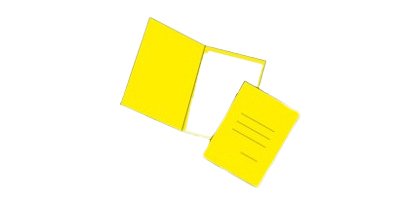 Blasetti 606 folder Yellow